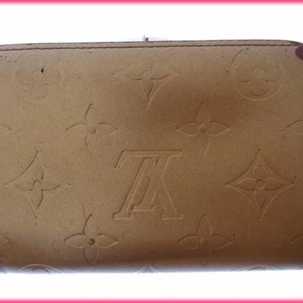 LOUIS VUITTON Bifold Wallet Ambre (Beige) Women M65157 Authentic secondhand